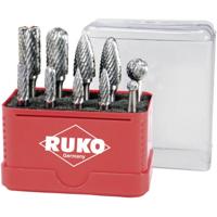 RUKO 116002 Freesstift Hardmetaal Schachtdiameter 6 mm 10-delig - thumbnail