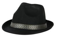 Hoed funk zwart - thumbnail