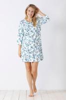 Hajo dames nachthemd bloemen - thumbnail