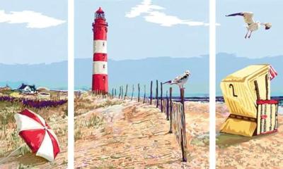 Ravensburger creart schilderen op nummer - beside the seaside