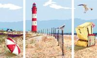 Ravensburger creart schilderen op nummer - beside the seaside - thumbnail