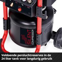 Einhell TE-AC 240/24 Silent Pneumatische compressor 24 l 10 bar - thumbnail