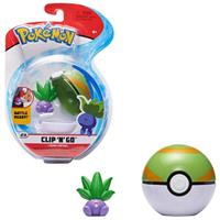 Pokemon Figure - Oddish + Nest Ball (Clip 'n' Go) - thumbnail