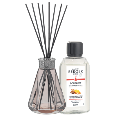 Maison Berger Paris parfumverspreider pyramid rosé orange cinnamon 200 ml