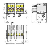 WAGO 734-105/008-000 Female behuizing (kabel) 734 Totaal aantal polen: 5 Rastermaat: 3.50 mm Inhoud: 100 stuk(s) - thumbnail