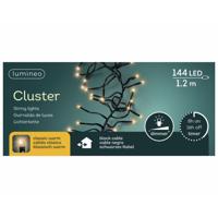Lumineo Clusterverlichting 1.3m 144led Klassisk warm - thumbnail