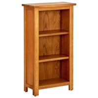 Boekenkast 45x22,5x82 cm massief eikenhout - thumbnail