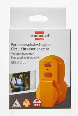 Brennenstuhl Veiligheidsadapter BDI-A 2 30 IP54 - 1290660 - thumbnail