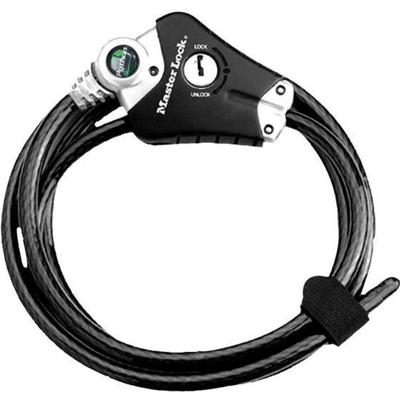 Master Lock 8428EURDPRO Kabelslot Zwart Sleutelslot