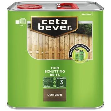 Cetabever Schuttingbeits Mat - Licht Bruin - 2,5 liter