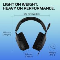 HyperX Cloud Stinger 2 Core Over Ear headset Kabel Stereo Zwart Gamen - thumbnail