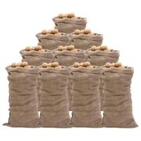 VidaXL Jutezakken 10 stuks 220 g/m² 65x135 cm 100% jute - thumbnail