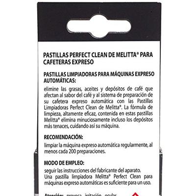 Melitta Perfect Clean voor Koffie/Espressomachines (4 stuks) - thumbnail