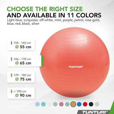 Fitnessbal Anti-Burst 75cm Rose Gold