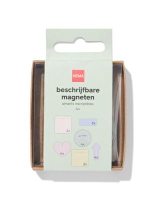 HEMA Beschrijfbare magneten - 22 stuks
