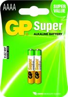 GP Super AAAA batterij (mini) AAAA (mini) Alkaline 1.5 V 2 stuk(s) - thumbnail