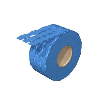 Weidmüller 2621490000 SFX-DT 9/24 MM BL Kabelmarkeringssysteem Markeringsvlak: 9 x 23.5 mm Blauw Aantal markeringen: 1000 1000 stuk(s)