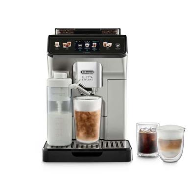 De&apos;Longhi ECAM450.65S Eletta Explore Cold Brew Volautomaat Zilver - thumbnail