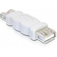 Delock 65012 Adapter Geslachtswisselaar USB-A female - USB-A female - thumbnail