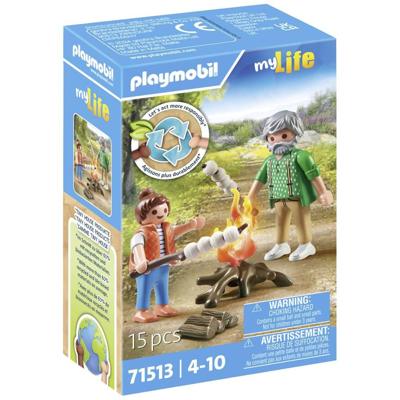 Playmobil my life kampvuur met marshmallows - 71513
