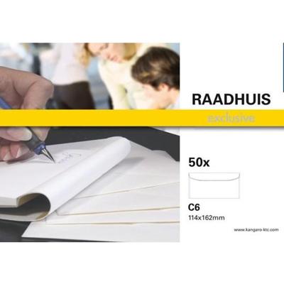 Raadhuis Enveloppen C6 114x162mm 50st Raadhuis Enveloppen C6 114x162mm 50st