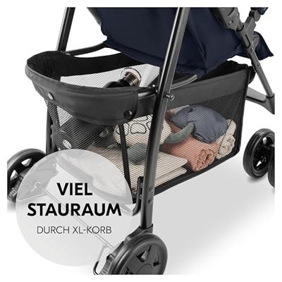 HAUCK - Kinderwagen - SPORT - Opvouwbaar & verstelbaar - Zonnekap - 4 wielen - Beige