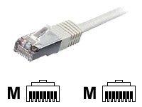 Equip 605518 RJ45 Netwerkkabel, patchkabel CAT 6 S/FTP 15.00 m Wit Vergulde steekcontacten 1 stuk(s)