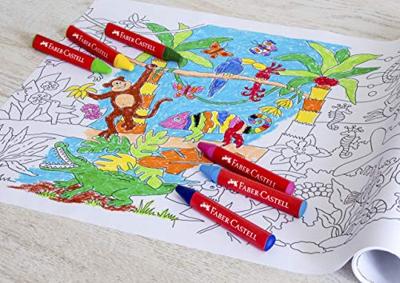 Faber Castell Waskrijt Jumbo - etui 12 stuks