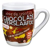Paperdreams Cartoonmok chocolade verslaafde - thumbnail