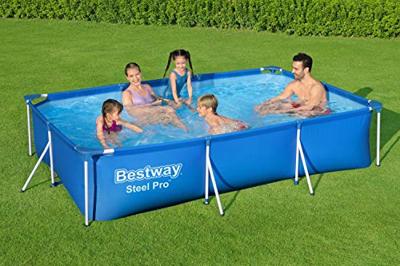 Bestway Zwembad rechthoek steel pro L300 x B201 x H66cm