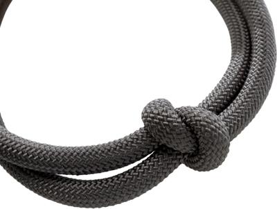 TRIXIE HALSBAND HOND BE NORDIC SLIP HALSBAND DONKERGRIJS / BRUIN 55X1,3 CM
