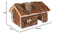 TRIXIE NATURAL LIVING KNAAGDIERHUIS HENDRIK 20X13X13 CM 2 ST - thumbnail