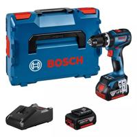 Bosch Blauw GSB 18V-90 C | Accu Klopboormachine | 2 x 4,0 Ah accu + lader | In L-Boxxx - 06019K6103 - thumbnail