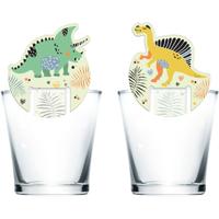Folat BV Glasdecoratie dino roars, 6st. - thumbnail