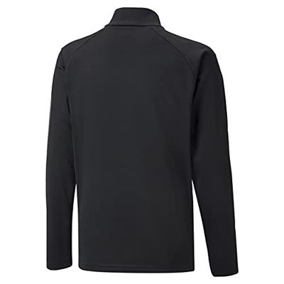PUMA teamLIGA Trainingstrui 1/4-Zip Kids Zwart Wit