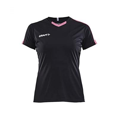 Craft 1905567 Progress Contrast Jersey W - Black/Pop - L