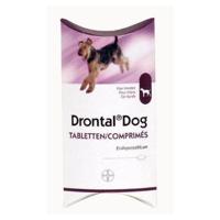 Drontal Dog Tasty 150/144/50 mg ontwormingsmiddel hond 2 tabletten - thumbnail