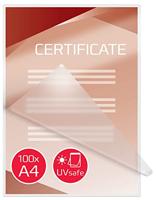 GBC UV Safe lamineerhoes ft A4, 300 micron (2 x 150 micron), uv-bestendig, pak van 100 stuks - thumbnail