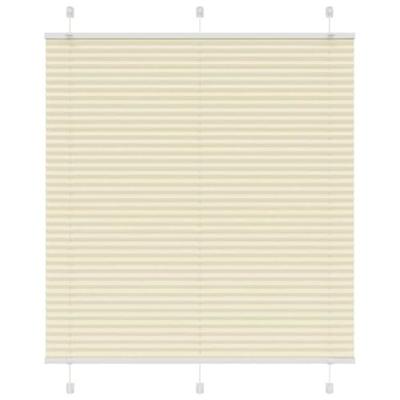 Pliss rolgordijn 120x100cm stofbreedte 119,4cm polyester crme
