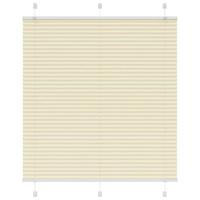 Pliss rolgordijn 120x100cm stofbreedte 119,4cm polyester crme - thumbnail