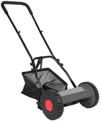 Handgrasmaaier 30 cm met opvangbak 16 liter TalenTools - Talentools