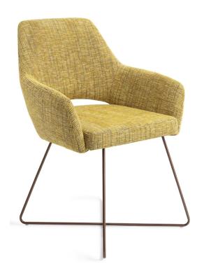 Jesper Home Yanai eetkamerstoel Lemon Limes cross rose