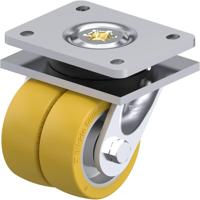 Blickle LOD-ALTH 101K Dubbel zwenkwiel Wieldiameter: 100 mm Draagvermogen (max.): 750 kg 1 stuk(s) - thumbnail