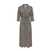 JDY jurk JDYSTAAR met all over print zwart/zand - thumbnail