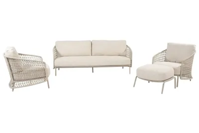 Puccini loungeset zonder salontafel