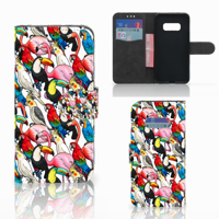 Samsung Galaxy S10e | Telefoonhoesje | Met pasjeshouder | Birds - thumbnail