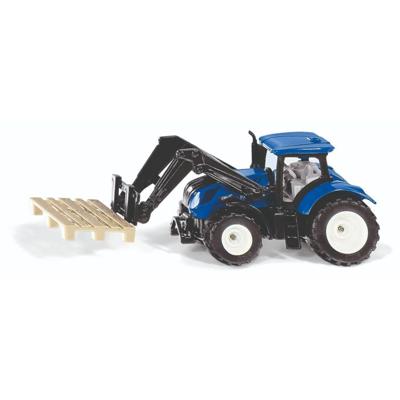 Siku 1544 New Holland Tractor met Pallet Siku 1544 New Holland Tractor met Pallet