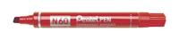 Pentel merkstift pen - afgeschuind N60B - rood - Q631352 - thumbnail