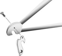 Union derailleurpad gh-118 met schroef m4x0.7 - thumbnail