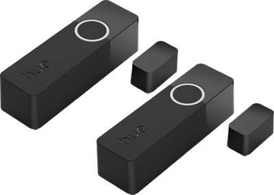 Contactsensoren - Philips Hue - Secure - x 2 - Zwart - Eenvoudige installatie - App-bediening